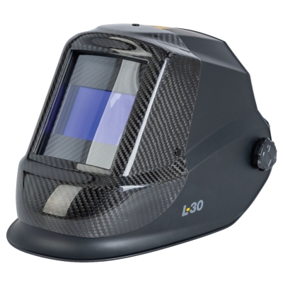 Przyłbica do spawania laserowego Esab L-30 z regulowanym stopniem zaciemnienia