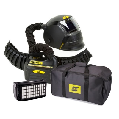 Przyłbica spawalnicza ESAB Savage A50 Air LUX z nawiewem EPR-X1.1 PAPR + torba + filtr gazowy