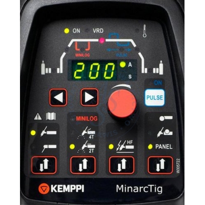 Kemppi Minarc Tig 200 EVO MLP panel