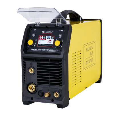 Spawarka inwertorowa MAGNUM THF MIG 202P AC/DC SYNERGIA LCD