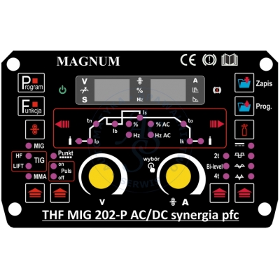 THF MIG 202-p AC/DC Synergia PFC (ZESTAW)